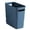 Blue, variant on VMWMSSR 2Pcs Slim Plastic Wastebasket, 2.4Gal Space Saving Small Rectangular Trash Can With Side Handles, Narrow Recycle Bin For Bathroom Kitchen Bedroom Office Hotel Rv(Orange-One Size)
