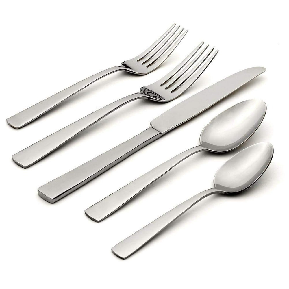 Oneida Satin Nocha 20 Piece Everyday Flatware, Service for 4, 18/0