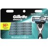 4 Pack - Gillette Mach3 Men's Razor Blade Refills, 15 Count