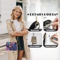 thumbnail image 5 of KUIFORTI Colorful Butterfly Leather Crossbody Bags Fashion Woman Shoulder Bag Handbags Hard-Wearing Functional Shoulder Bag Wallets with Chain Strap for Daily Life, 5 of 6