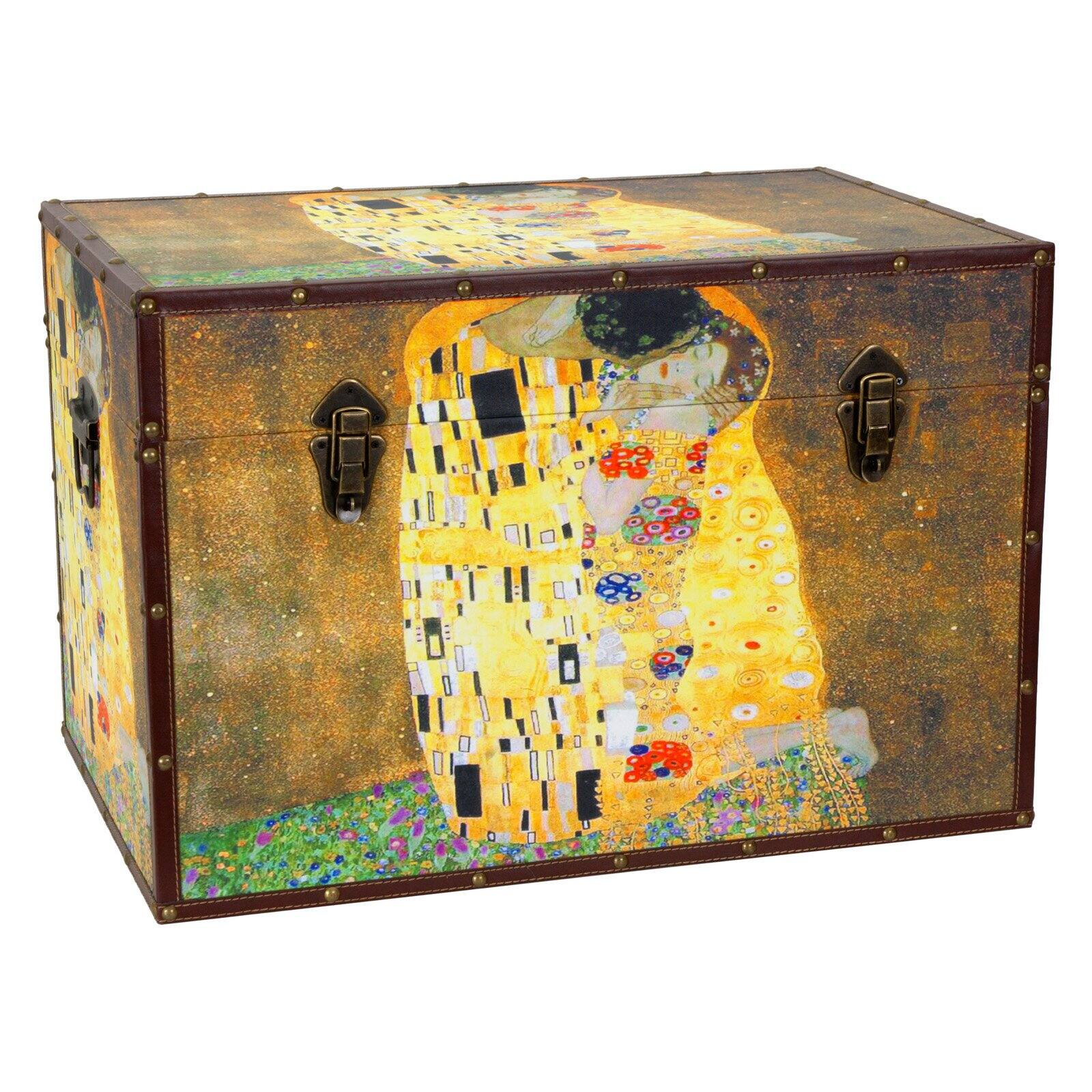 Oriental Furniture Works of Klimt Trunk - image 1 of 4