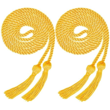 1 PC Hot Graduation Honor Cords Tassels Cord Polyester Yarn Honor Cord for  Bachelor Gown Gift