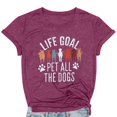thumbnail image 4 of TINZ T-Shirt Décontracté pour Femmes à Imprimé, Manches Courtes, Col Rond, T-Shirt Graphique pour Usage Quotidien, Très Grande Taille, T-Shirts pour Femmes, T-Shirts pour Femmes, 4 of 4