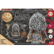 Game of Thrones Iron Throne 56 Piece 3D Monument Wood Puzzle