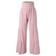 thumbnail image 3 of WILLBEST Pantalones Casuales para Mujer, Pantalones Palazzo Acampanados de Cintura Alta de Verano para Mujer, Pantalones de Playa, Pantalones Largos para Mayor Comodidad y Estilo. Chica, 3 of 7