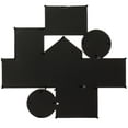 thumbnail image 5 of Decorative Modern Wall Mounted Multi Photo Frame Collage Picture Holder for 8 Pictures Multiple Sized, White, 5 of 7