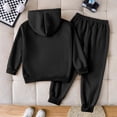 thumbnail image 5 of Taybagh Baby Girl Outfits Letter Print Long Sleeve 3t Girl Clothes Solid Color Tops Pants Sets with Trendy Pattern Playful, 5 of 5