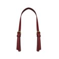 thumbnail image 1 of EeaseMX Asas de cuero sintético para bolso de mano, correa de repuesto duradera para bolso de mano, cinturón para bolso de mujer (clarete), 1 of 7