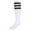 Black, variant on Boy's Girl's Stripe Vintage Knee High School Soccer Tube Socks 1 Pair Pack