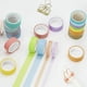 thumbnail image 5 of Set de Washi Tape - 12 rollos de cinta decorativa multicolor para manualidades para scrapbooking, escribir en un diario, planificador casero y diseños de papelería, 5 of 6