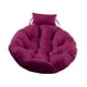 thumbnail image 5 of Cojín colgante para silla de cesta de 90 cm, cojín para silla de huevo para jardín, hogar y cocina. Violeta, 5 of 9