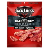 Jack Links Bacon Jerky, Hickory Smoked, 2.5 oz