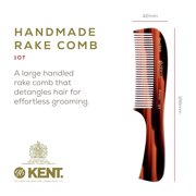 Kent 10T Large Wide Tooth Comb - Rake Comb Hair Detangler / Wide Tooth Comb for Curly Hair - Beard Combs/Hair Comb Hair Care Detangling Comb - Hair Comb for Men Hair Supplies - Natural Hair Comb Set