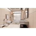 thumbnail image 2 of Double Sliding SemiShower 56"-60" Width, 58" 1/4" (6mm) SGCC ClearBypass BathtubWith Handles, 2 of 9