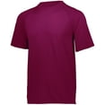 thumbnail image 2 of Holloway Sportswear 2XL Swift Wicking Tee Cardinal 222551, 2 of 2