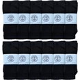 thumbnail image 2 of Yacht & Smith 17 Inch Wholeasle Kids Tube Socks, Childrens Cotton Tube Socks - 6-8 - Black - 12 Packs, 2 of 3
