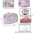 thumbnail image 7 of Disney Stitch & Angel 18" Pink Duffle Bag, 7 of 7