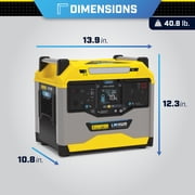 Champion Power Equipment 1638-Wh Power Station 3200/1600-Watt Portable Lithium-Ion Solar Generator