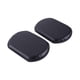 thumbnail image 5 of Reposapiés para silla de ruedas, 2 unidades, color negro, resistente, compatible con almohadillas de cuero para las piernas, soporte para las piernas, 5 of 9