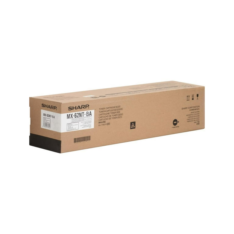 Sharp MX62NTBA Original Toner Cartridge - Laser - High Yield - 65000 Pages - Black - 1 Each Sharp MX62NTBA Original Toner Cartridge - Laser - High Yield - 65000 Pages - Black - 1 Each