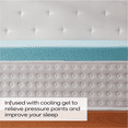 thumbnail image 5 of Hearth & Harbor 4” Memory Foam Mattress Topper, Ventilated Design Infused with Cooling Gel, Full, 5 of 8
