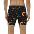 thumbnail image 4 of Easygdp Cartoon Pride Lgbt Men's Boxer Briefs Men’s Underwear Boxer Briefs for Men, 4 of 7