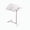 Bedside Desk / Metal Holder (WHITE), variant on FUNA  32 Inch Height Adjustable Sit to Stand Desk Converter with Wide Keyboard Tray