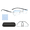 +0, variant on 2026 New Upgrade Geteyecare Pro Glasses, Self Adjusting Glasses Auto Focus, Intelligent Dual Focus Glasses for Women Men(+0)