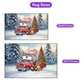 thumbnail image 5 of Santa is Coming Scottish Terrier Merry Christmas Xmas Noel Truck Tree Indoor Rug Scottie Dog Lover Gifts Carpet Living Bed Room Sofa Home Decor - 02023, 5 of 5