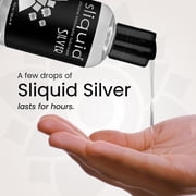 Sliquid Silver Silicone Lube Glycerine & Paraben Free - 8.5 Oz