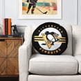 thumbnail image 3 of NHL Pittsburgh Penguins Puck Pillow, 20", 3 of 4
