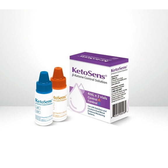 KetoSens Ketone Control Solutions for Use with KetoSens Blood Ketone Monitor