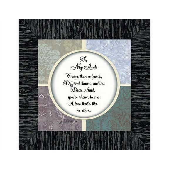 Gift for Aunt About the Influence and Love in Your Life, 6x6 75569