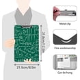 thumbnail image 2 of Clipboard Nursing Math and Trigonometry Acrylic Clip Board with Low Profile Metal for A4 Paper Size Clip Hangable Office Work School Whiteboard Clipboards, 2 of 7