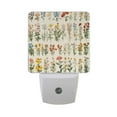 thumbnail image 6 of Yayeee LED Night Light for The Home Plug in With Light Sensors 2 Pack, Beige Wildflowers, 6 of 6