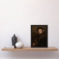 thumbnail image 2 of Rembrandt van Rijn Self Portrait Oil Painting Framed Wall Art Picture Print A4, 2 of 4