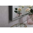 thumbnail image 4 of Elegant Decor MR43036GR 30 x 36 in. Metal Frame Rectangle Mirror, Grey, 4 of 4