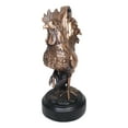 thumbnail image 5 of Ebros Decorative Sunshine Country Farm Rooster Bronze Electroplated Statue, 5 of 6