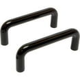 thumbnail image 2 of (6 pack) Mainstays 3 in. (76 mm) Black Plastic Wire Cabinet Drawer Pull (2-Pack), 2 of 7