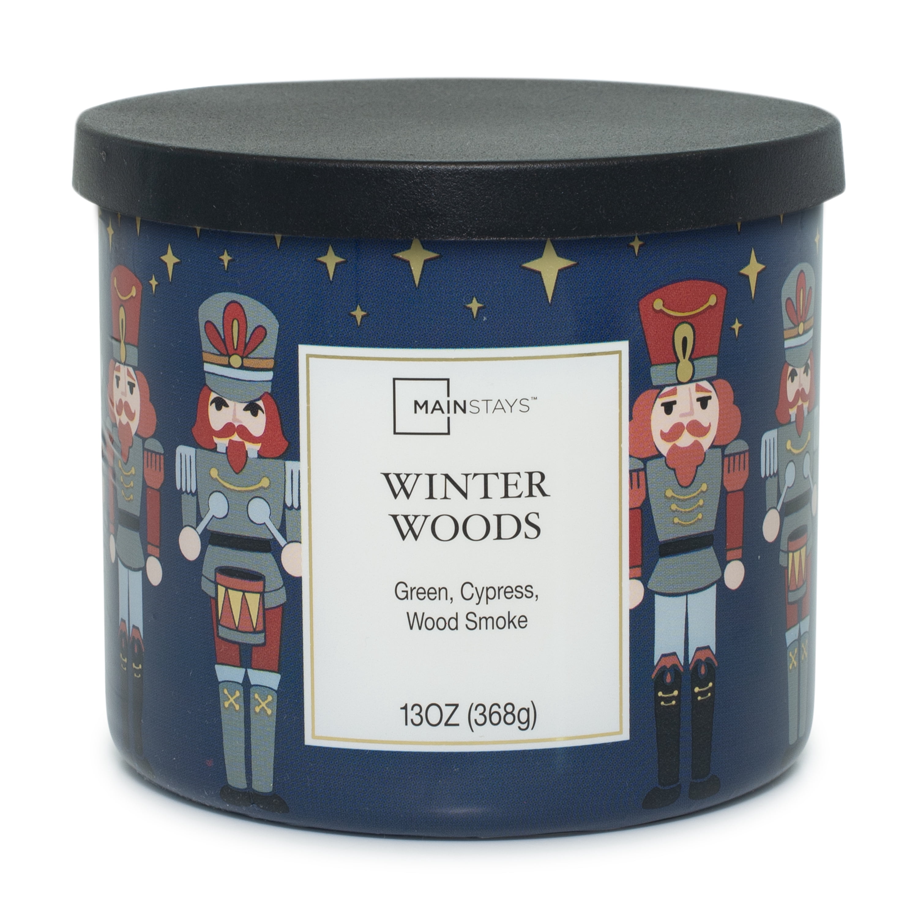Mainstays Scented 3-Wick Jar Candle, Winter Woods,  13 oz.