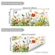 thumbnail image 2 of Colorful Floral Bouquet Window Sticker Flor Ventana Clings Reutilizable Extraíble Doble para el Hogar, 2 of 4