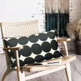 thumbnail image 6 of Decorative Throw Pillow Covers Set of 2 Black Fashion Polka dot Pillow Covers 12x20 Inch Throw Pillow Cover Linen Pillowcase Farmhouse Outdoor Pillow Covers for Couch Sofa Living Room, 6 of 6