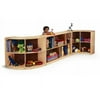 Whitney Brothers Curve Out Mobile Storage Cabinet