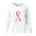 thumbnail image 5 of VKOYWKM Breast Cancer Awareness Shirts Women Breast Cancer Pink Ribbon T-Shirt Long Sleeve Crew Neck Breast Cancer Tops Fall Cancer Survivor Shirt, 5 of 5