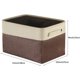 thumbnail image 4 of Caja de almacenamiento plegable de tela de lona grande con asas para el hogar, la habitación de los niños y la guardería Levamdar  DCF408-2, 4 of 5