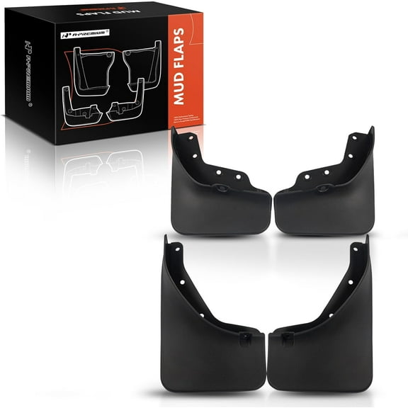 A-Premium Splash Guards Mud Flaps Mudflaps Replacement for Lincoln MKX 2016 Front and Rear 4-PC Set