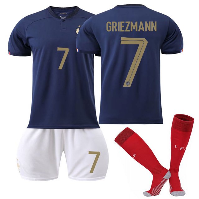 Camiseta de fútbol número 10, 19 y 11 con calcetines, camiseta de fútbol para hombre