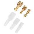 thumbnail image 1 of Kit de terminales, conector de cable de terminal de crimpado hembra dorado, terminal de crimpado hembra, salida de alta intensidad, 1 of 8
