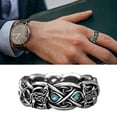 thumbnail image 3 of kurtrusly Vintage Ring For Unique For All Occasions Alloy Ring Vintage Punk Ring CR6474 8 1Set, 3 of 6