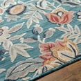 thumbnail image 6 of Mark&Day Outdoor Area Rugs, 5x7 Damar Cottage Indoor/Outdoor Dark Teal Area Rug (5'2" x 7'), 6 of 6